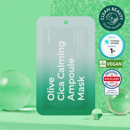freemay Olive Cica Calming Ampoule Mask Sheet 1P