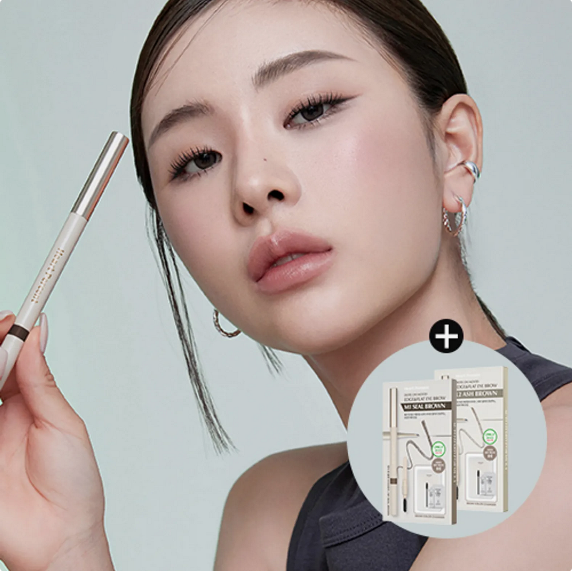 Heart Percent Dote On Mood Edge & Flat Eye Brow 0.15g