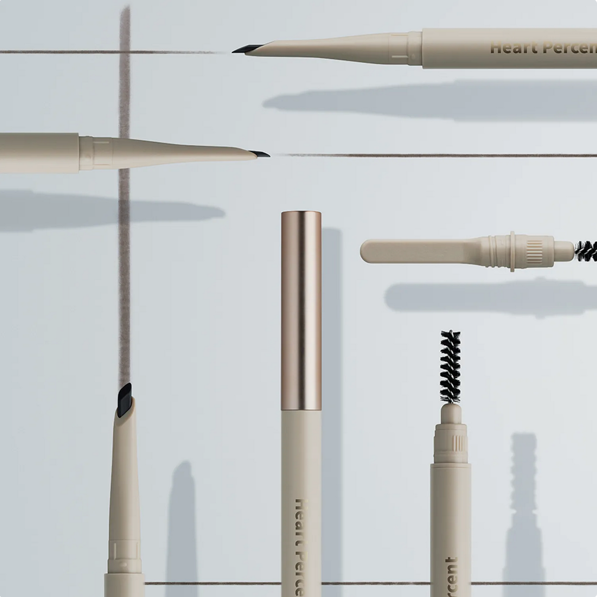 Heart Percent Dote On Mood Edge & Flat Eye Brow 0.15g - Image 4